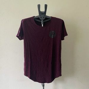 Premium Collection Maroon T-Shirt
